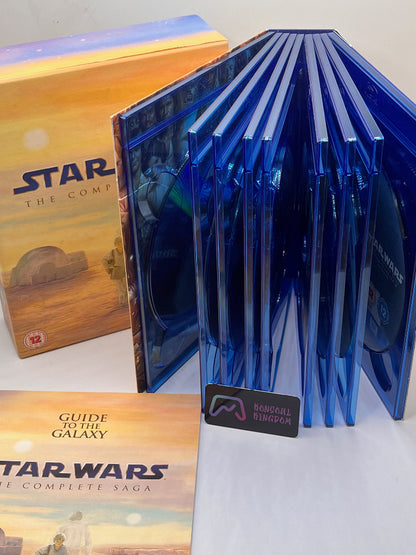 Star Wars - The Complete Saga BluRay Boxset - Fully Tested - Pre-loved