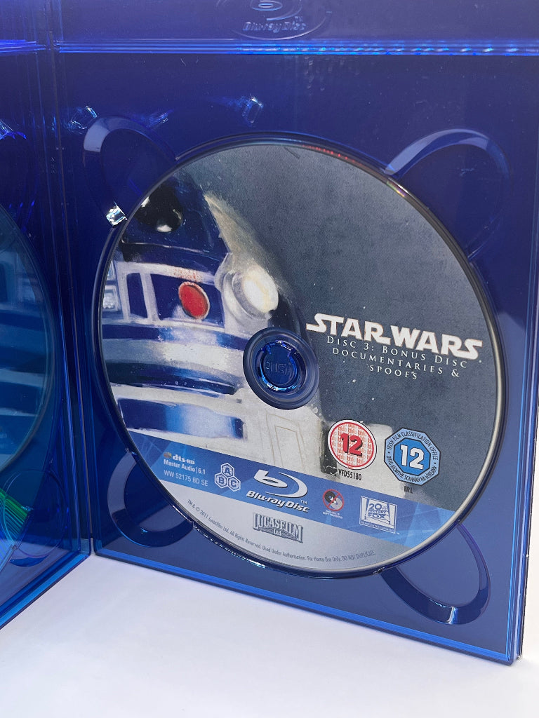 Star Wars - The Complete Saga BluRay Boxset - Fully Tested - Pre-loved